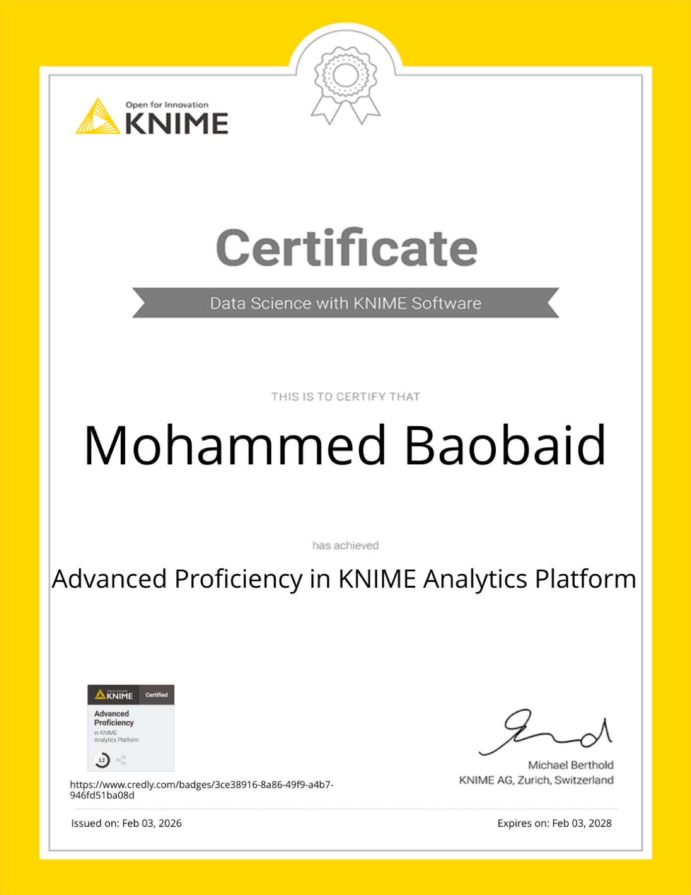 Advanced Proficiency in KNIME Analytics Platform preview