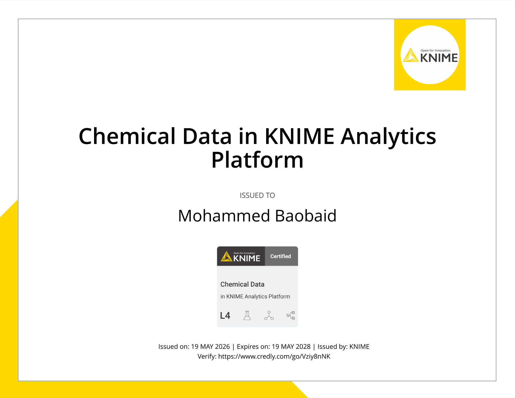 Chemical Data in KNIME Analytics Platform preview