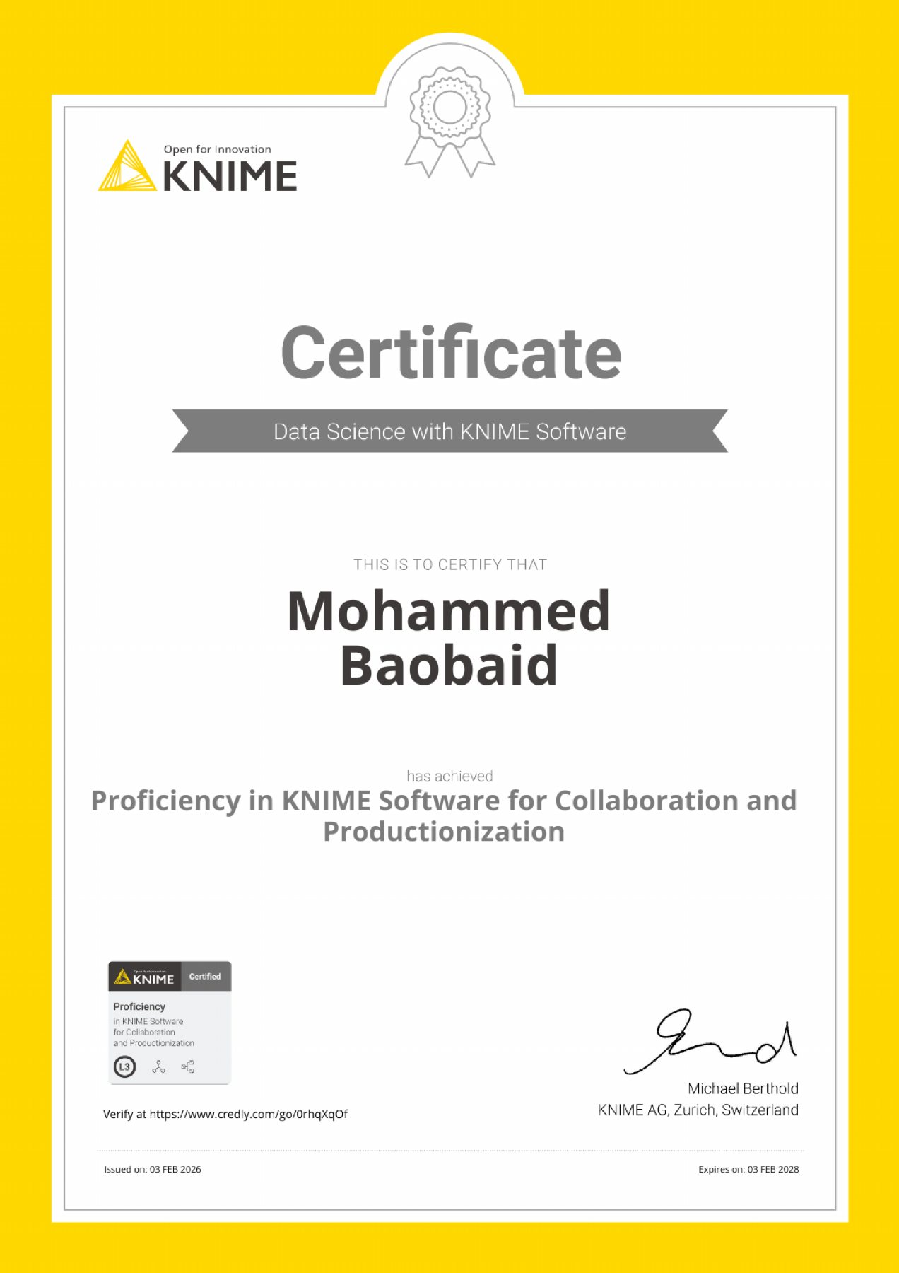 Proficiency in KNIME Software for Collaboration and Productionization preview